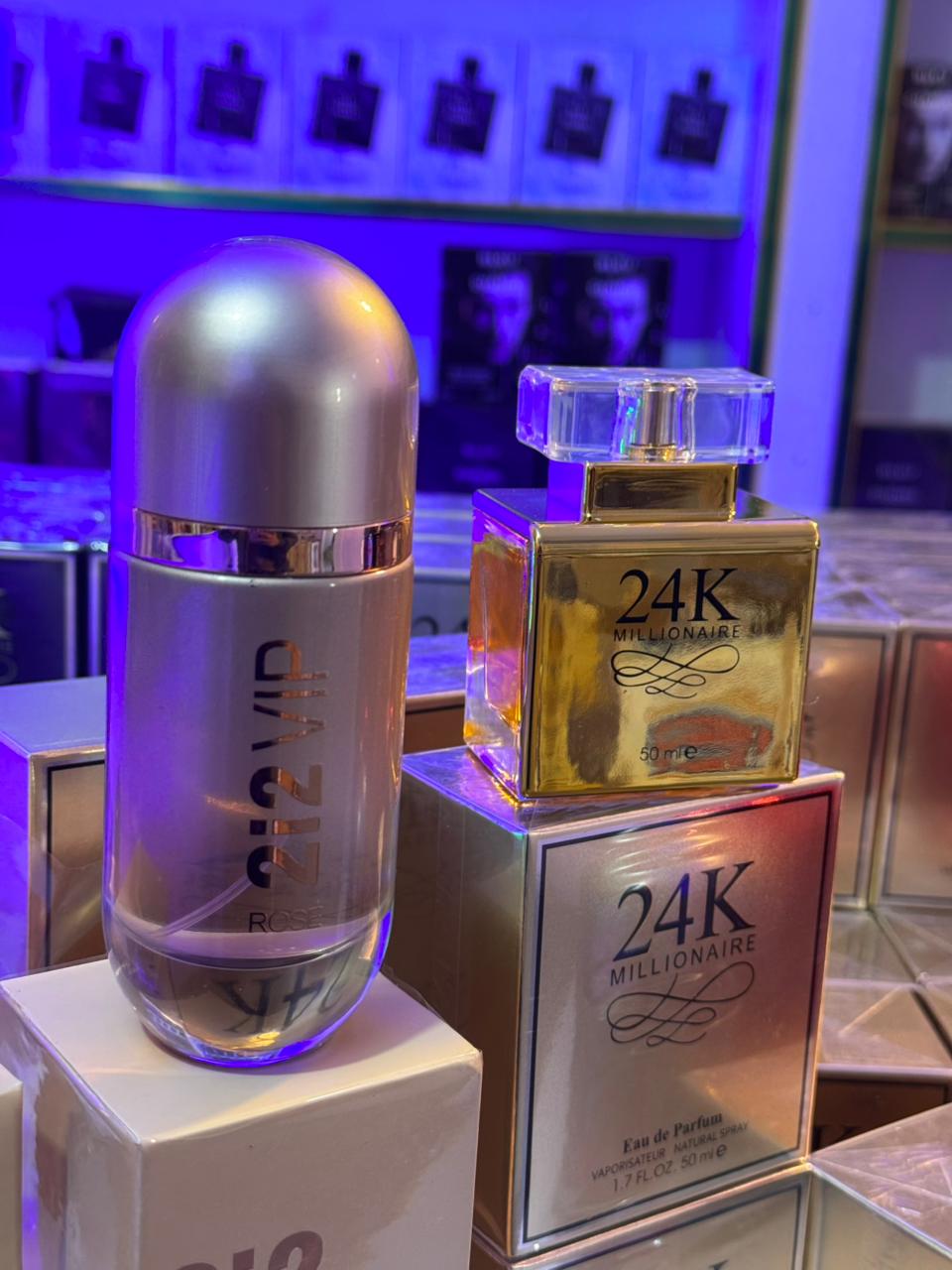 212 vip and 24k Perfume